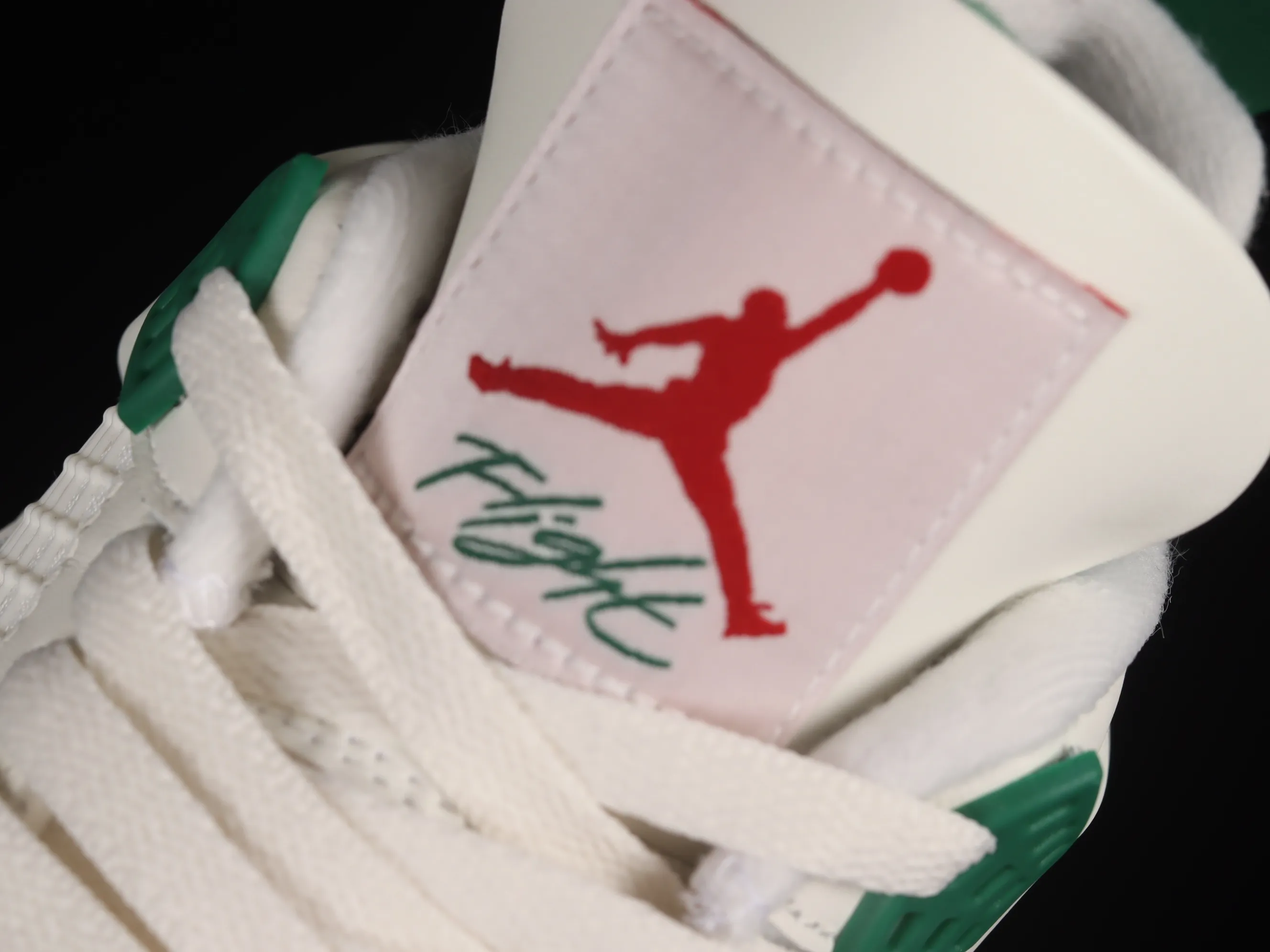 All categories Air Jordan Jordan series basketball shoes Air Jordan 4 Nk SB x Air Jordan 4 "Pine Green" AJ4 Joe 4 joint white green DR5415-103